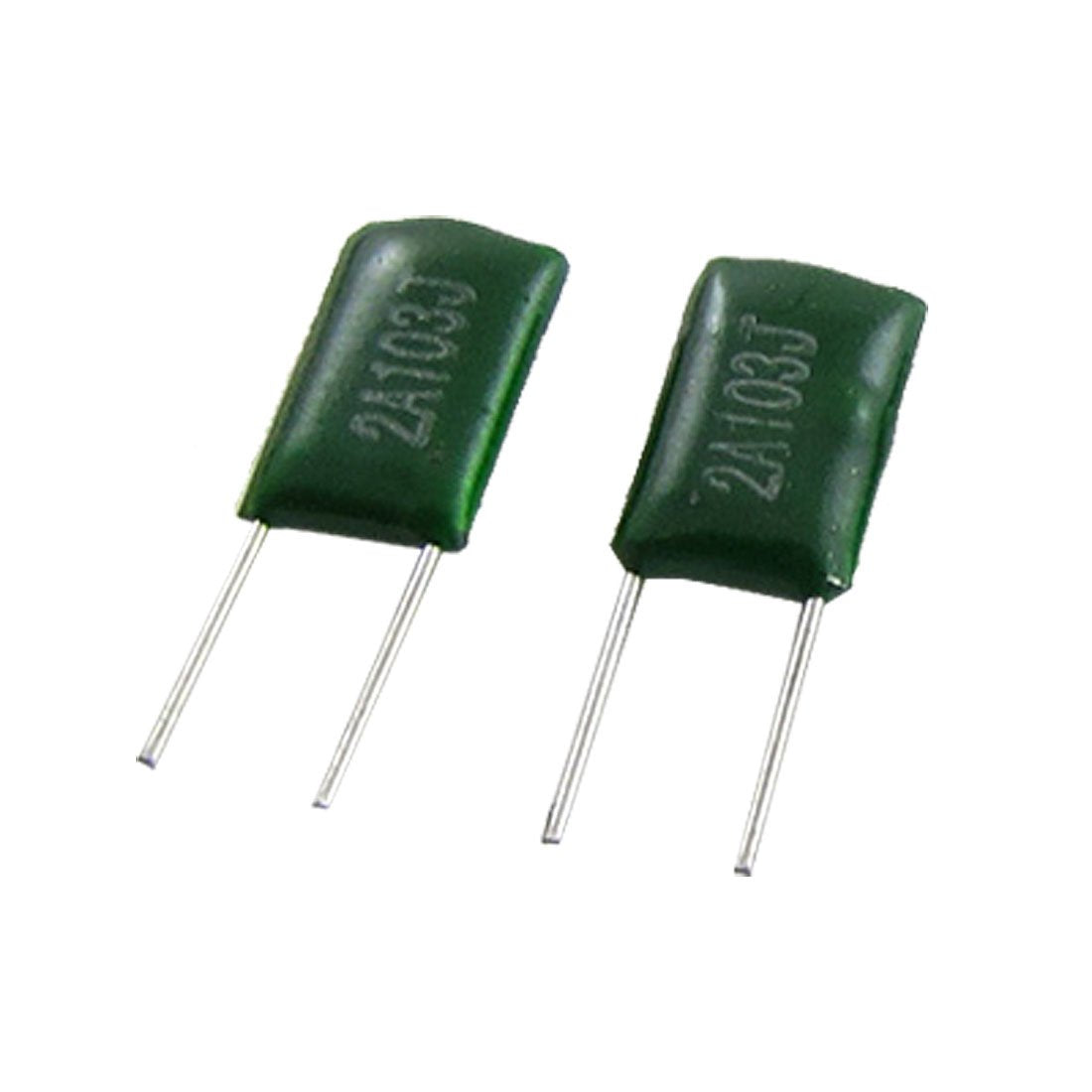 100 Pcs 100V 0.01uF 10000pF Polyester Film Capacitor