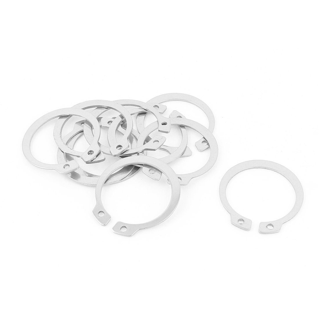 External Circlip Retaining Shaft Snap Clip Rings 30mm 10pcs