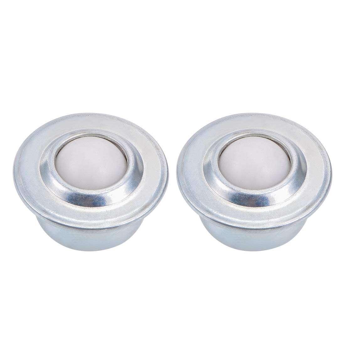 Ball Transfers Bearing Unit CY-15H 5/8" Diameter, Drop-in, Nylon Ball, 55lbs Load Capacity 2pcs