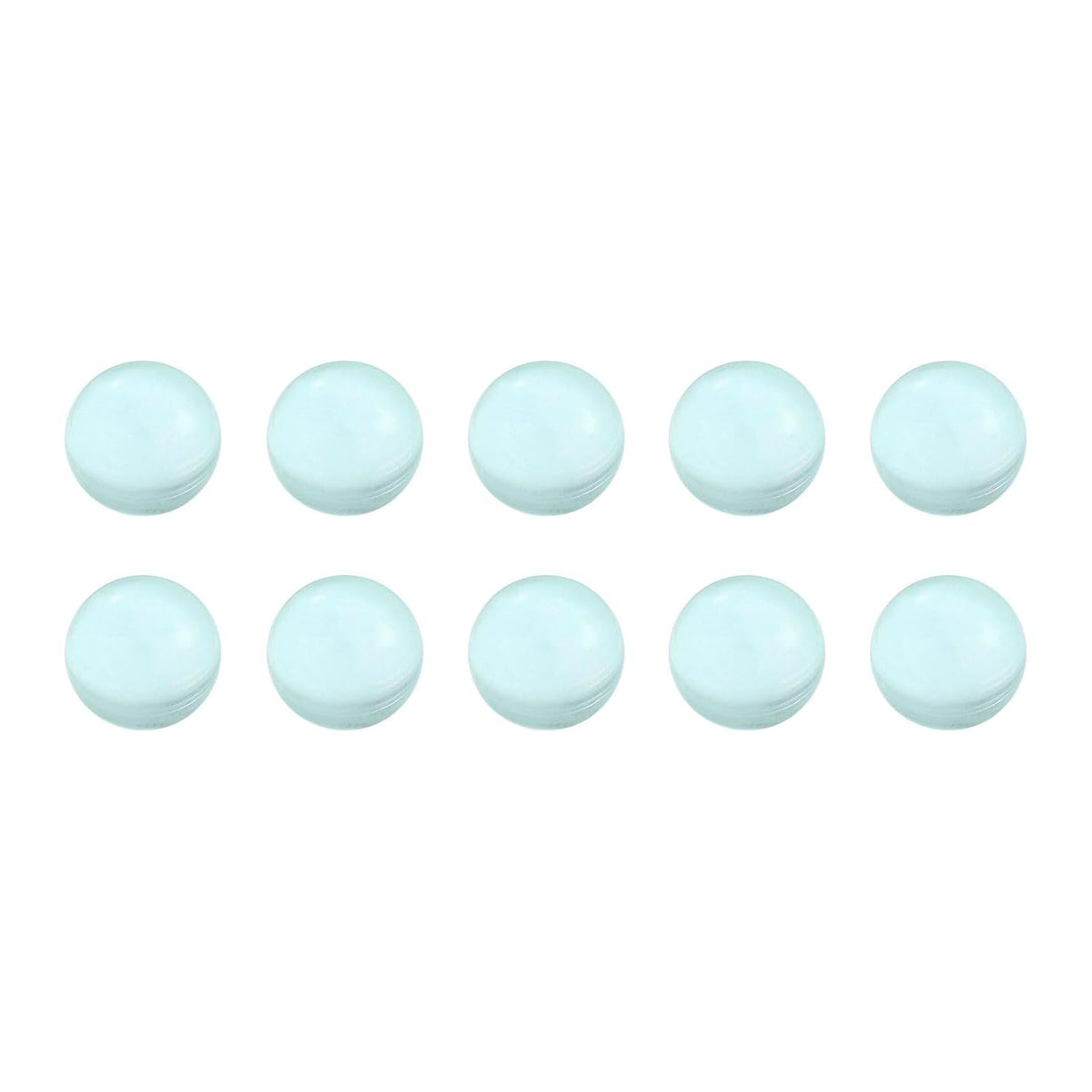 10Pcs 13mm Lab Boiling Stones, Solid Round Clear Glass Boiling Beads, High Precision Soda Lime Glass Beads for Bottle Shaking Mixing Laboratory Experiments
