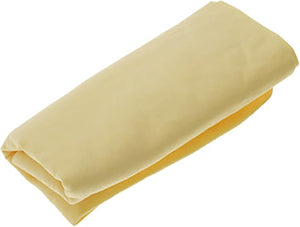 Light Yellow Car Cleaning Faux Chamois Towel