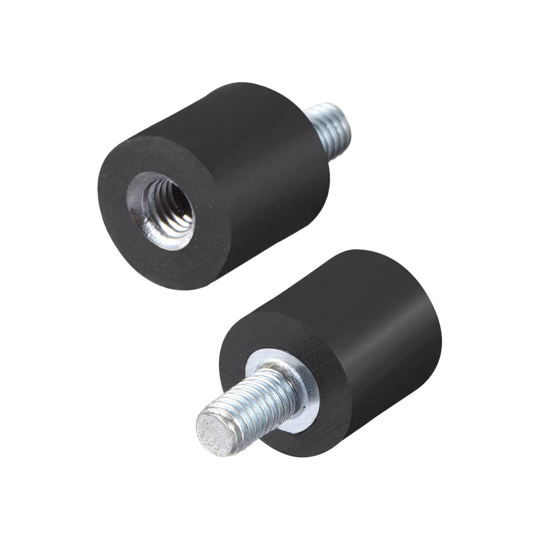 M3x6 Thread Male Female Rubber Mounts,Vibration Isolators,Shock Absorber 8mm x 8mm 8pcs