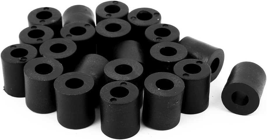 Nylon PCB Mount LED Spacer Standoff Support Holder 18mm X 8mm X 20mm 20pcs