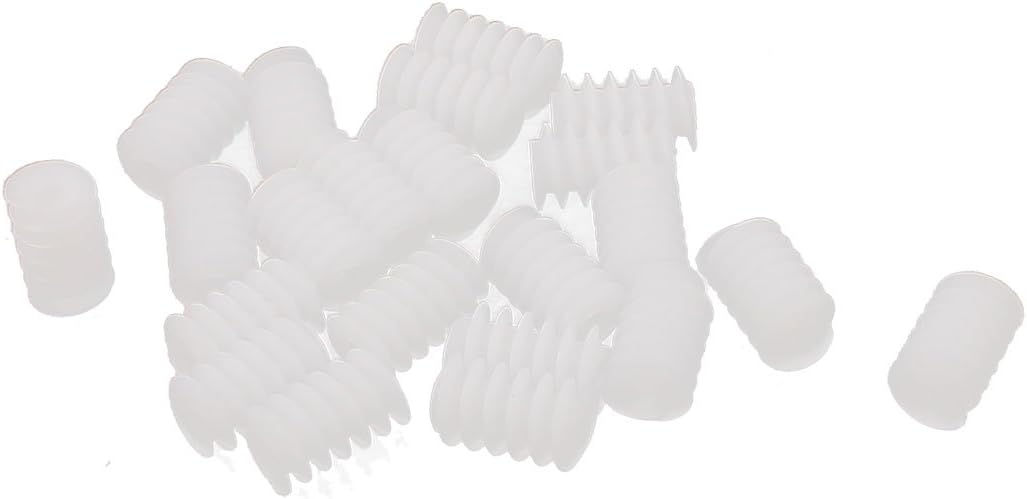 20 Pcs 2mm Hole 6mmx10mm Worm Gear for DIY Motor Reduction Box