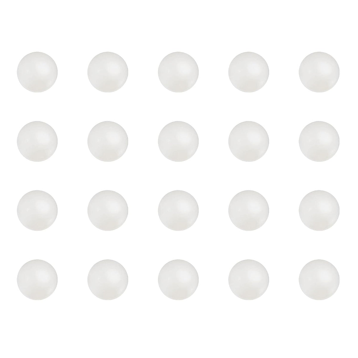 50pcs 3.5mm Nylon Solid Plastic Bearing Balls G1 Precision