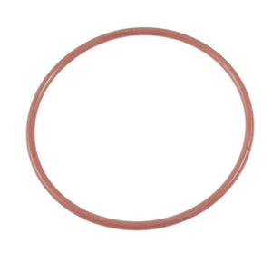 80mm OD 3mm Thickness Red Silicone O Ring Oil Seal Gasket