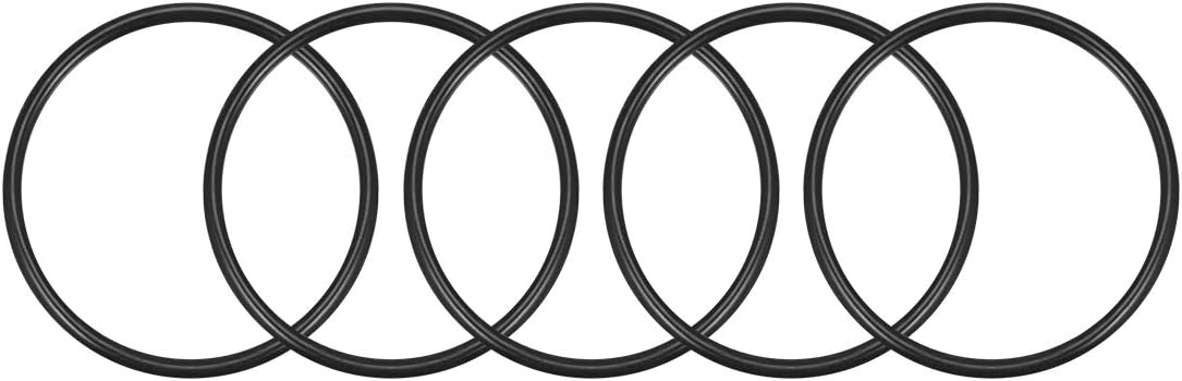 Nitrile Rubber O-Rings 54mm OD 47mm ID 3.5mm Width, Metric Nitrile Rubber Sealing Gasket for Automotive Machine Plumbing, Pack of 5