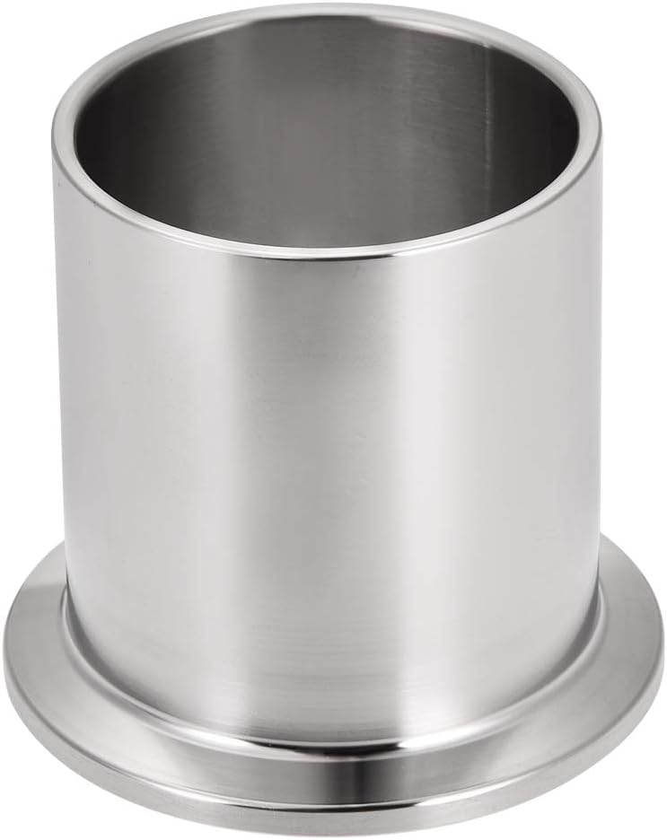 304 Stainless Steel Fitting Long Weld Clamp Ferrule Fits Clamp 44mm x 50mm