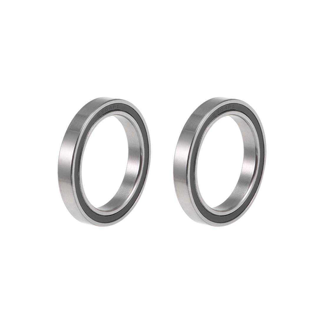 6704-2RS Deep Groove Ball Bearings 20x27x4mm Double Sealed Chrome Steel P6 2pcs