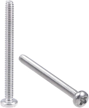 M2x22mm Machine Screws Pan Phillips Cross Head Screw 304 Stainless Steel Fasteners Bolts 100Pcs