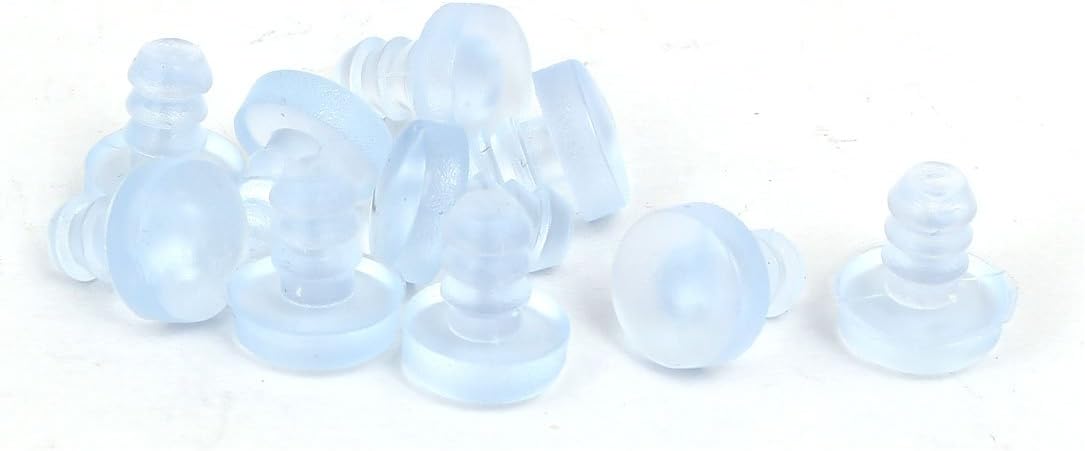 5mmx8mm Rubber Anticollision Embedded Soft Stem Bumpers Screw Hole Plugs 10pcs