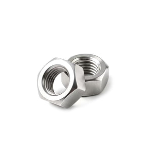 #10-24 (80 Pack) Stainless Hex Nuts, 304 Stainless Steel(18-8) Bright Finish Full Thread Anti Corrosion Coarse Commercial Grade Hardware for Boats, Dock, Car