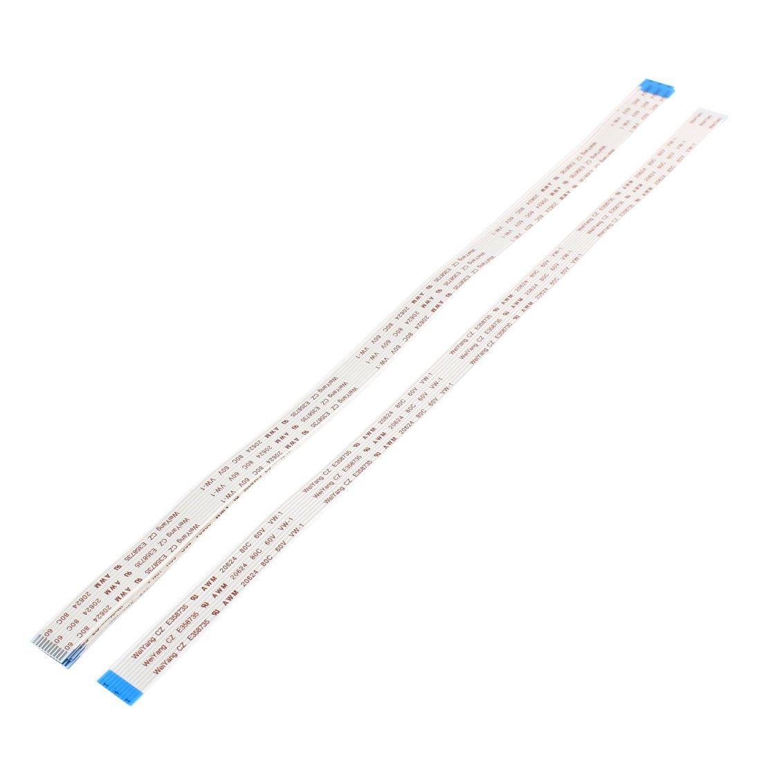10pcs 10 Pin 30cm FFC Ribbon Flexible Flat Cable for Module Camera Long Extension Flexible Ribbon Cable