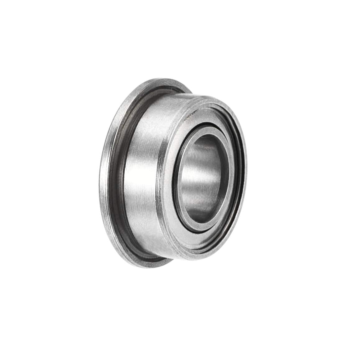 SMF105ZZ Flange Ball Bearing 5x10x4mm Double Shielded 440c Sta
