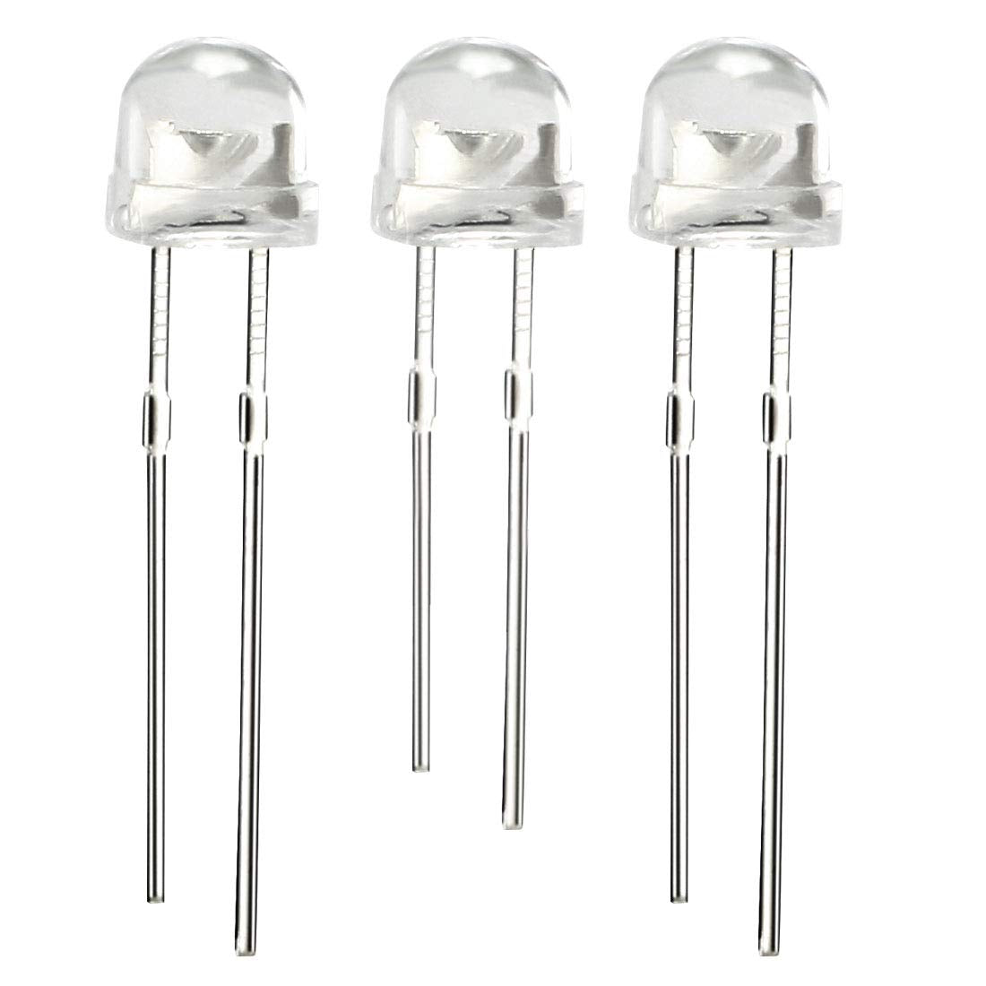 1000pcs 5 Colors x 200 pcs 5mm Red Green Blue Yellow White LED Diode Light Clear Straw Hat 20mA Lighting Bulb Lamp Electronic Component Emitting Diode