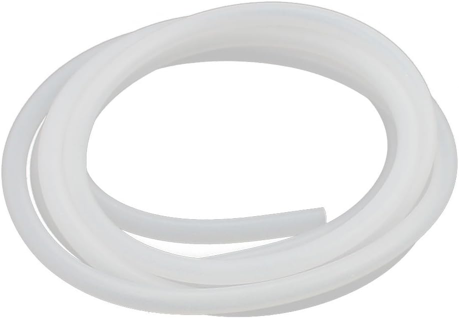 2mm x 4mm High Temp Resistant Flexible Silicone Tube Hose Pipe 1M Length