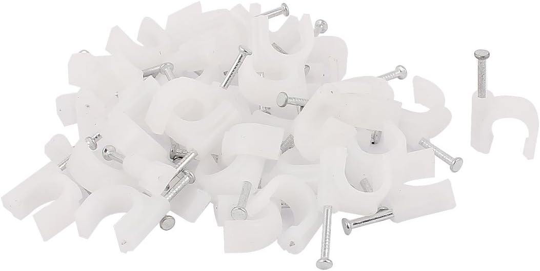 42pcs 27mm Long Silver Tone Concrete Cement Wall Wire Anchor Nails