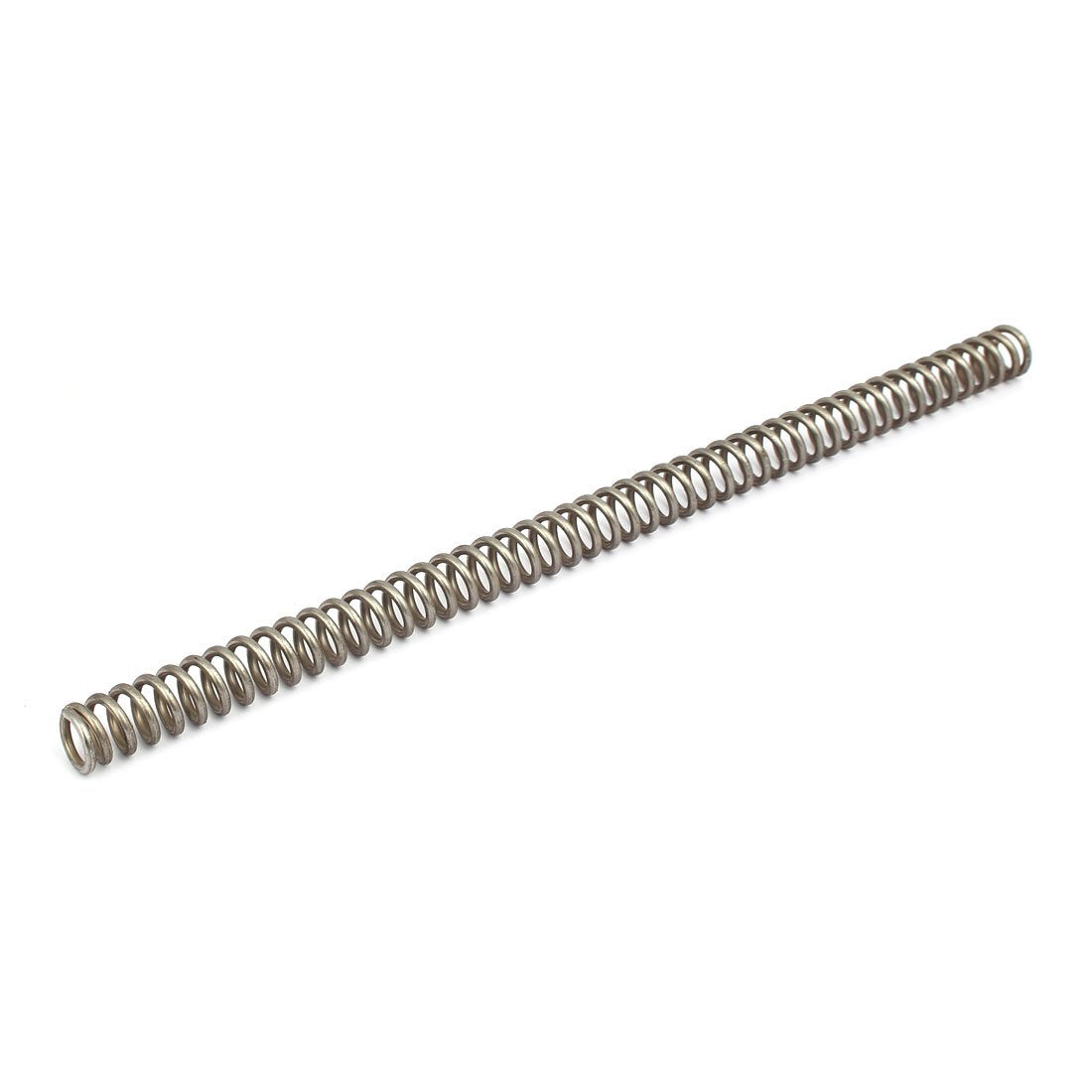 Compression Spring,304 Stainless Steel,16mm OD,2.5mm Wire Size,305mm Free Length,Silver Tone