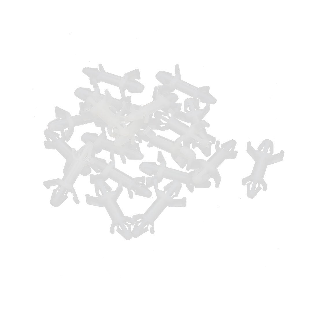 20 Pcs HDB-0813 PCB Reverse Spacer Locking Nylon Standoff Height 0.5"