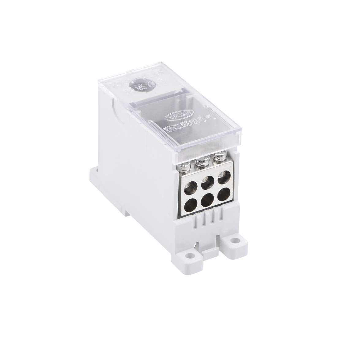 1 Input 6 Output DIN Rail Terminal Blocks 660V 250A Connectors Distribution Block