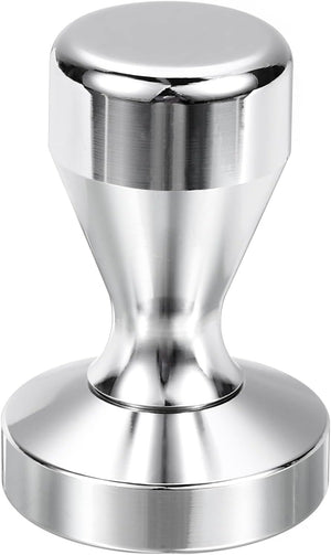 51mm Coffee Tamper, Stainless Steel Flat Base Coffee Bean Press for Espresso Machine
