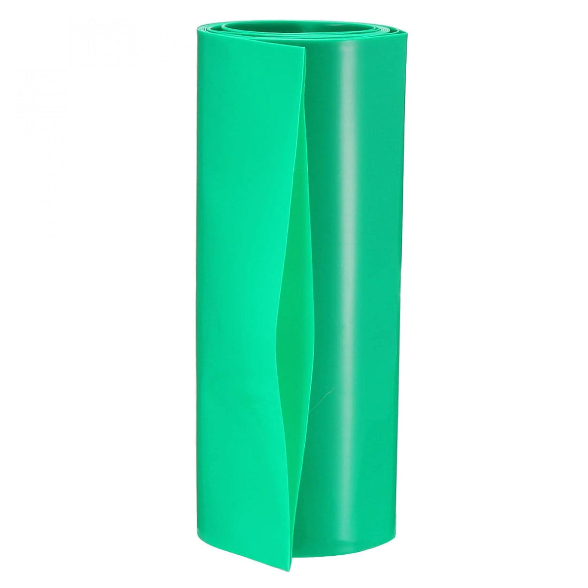Battery Wrap PVC Heat Shrink Tubing 105mm Flat Width for 18650 Power Supplies 1 Meter Length Green