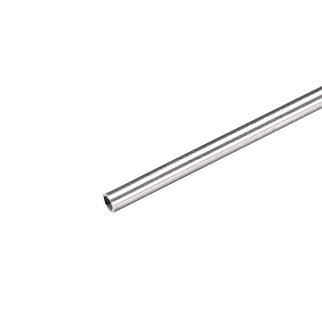 304 Stainless Steel Capillary Tube Tubing 2.2mm ID 3.2mm OD 300mm Length 0.5mm Wall
