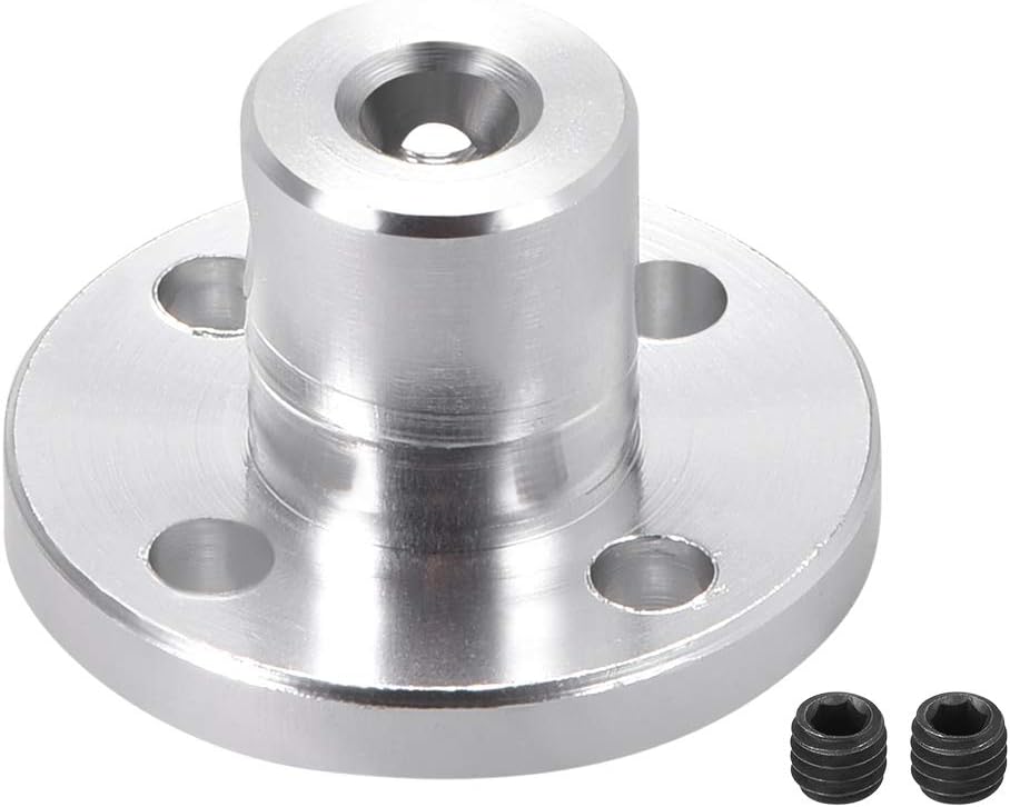 4mm Inner Dia H13*D10 Rigid Flange Coupling Motor Guide Shaft Coupler Motor Connector for DIY Parts