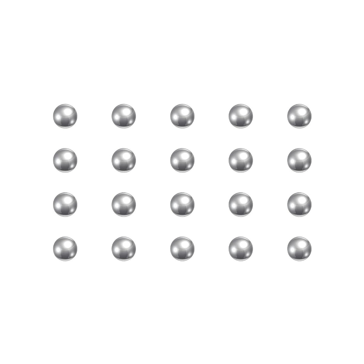100pcs 1/8" Chrome Steel Bearing Balls G5 Precision