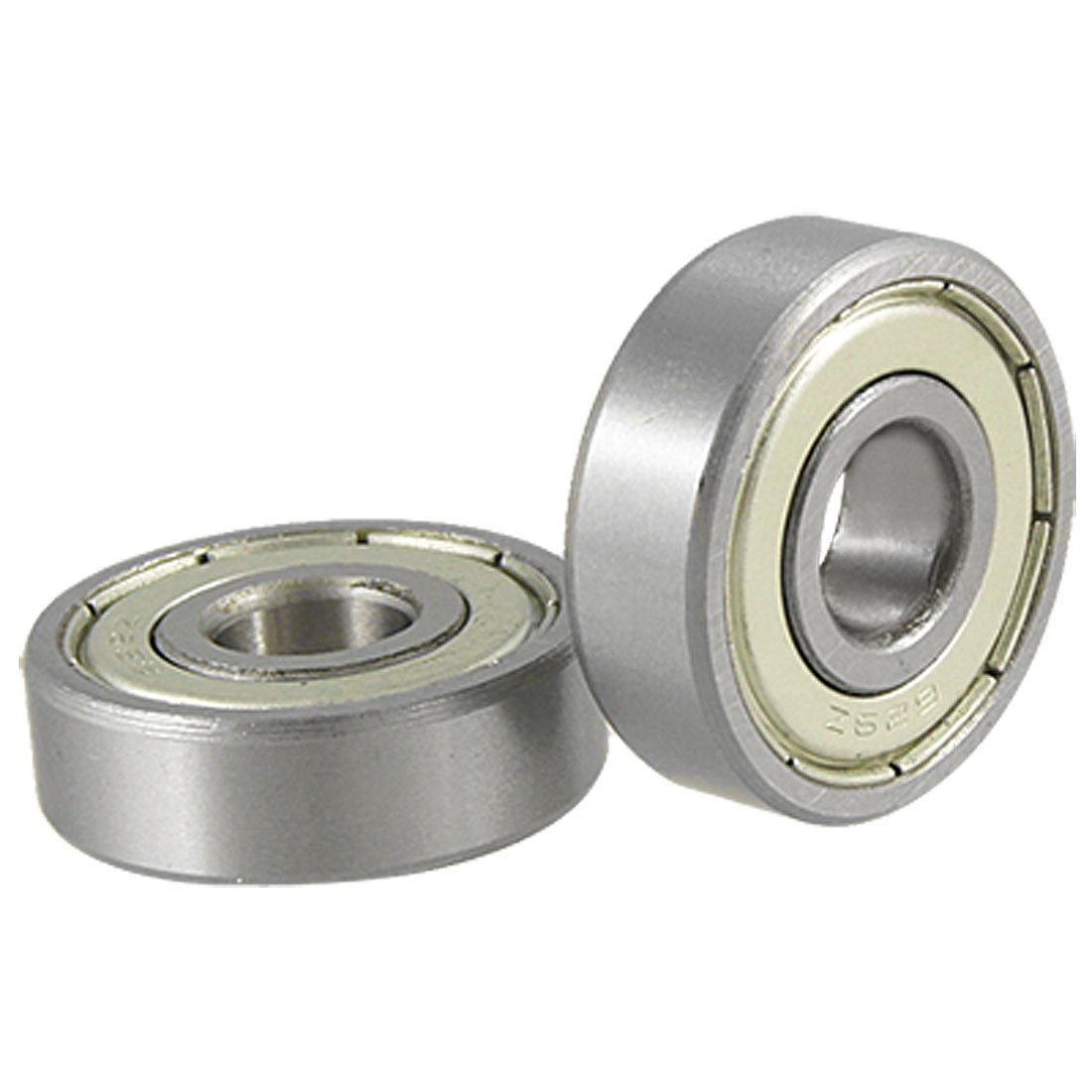 2 Pcs 629Z 9 x 26 x 8mm Double Shielded Stainless Steel Ball Bearings