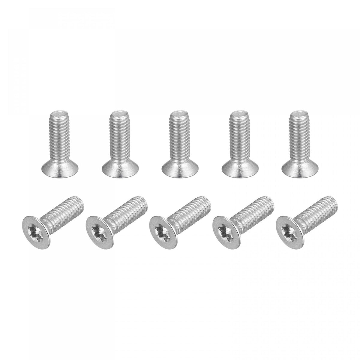 M5x16mm Torx Security Machine Screws, 10pcs 316 Stainless Steel Countersunk Head Tamper Proof Screw Fasteners Bolts