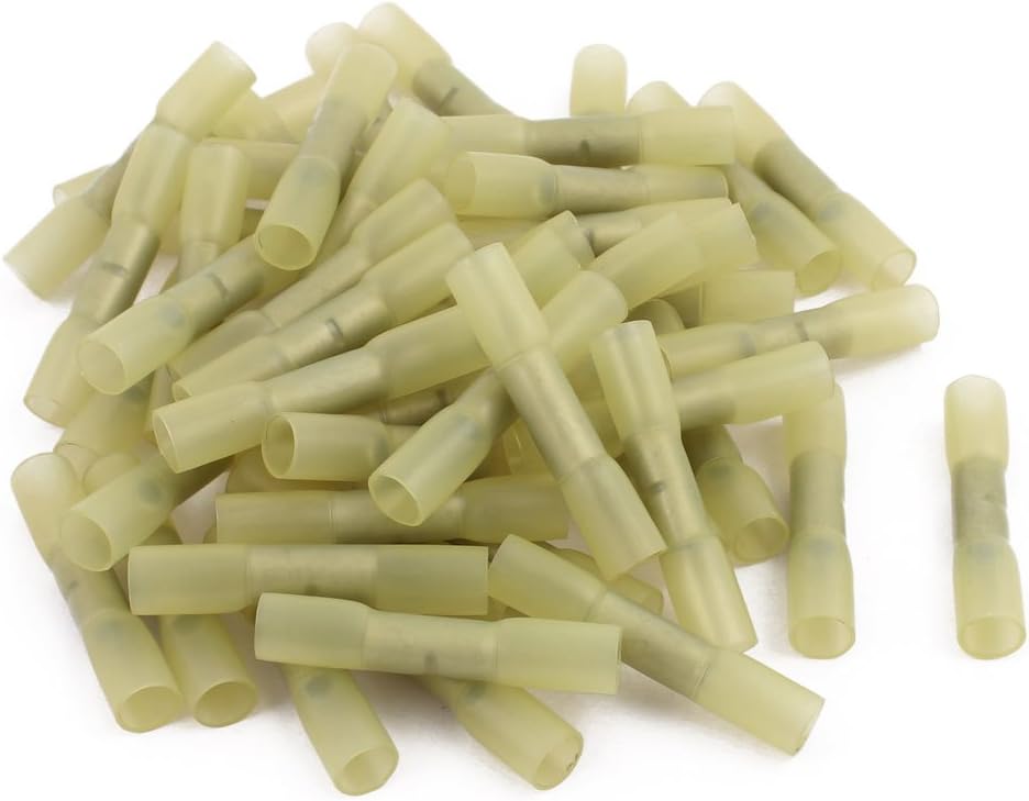 50Pcs Heat Shrink Wire Crimp Terminal Waterproof Intermediate Connector