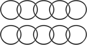 Nitrile Rubber O-Rings, 78mm OD 70mm ID 4mm Width, Metric Sealing Gasket, Pack of 10