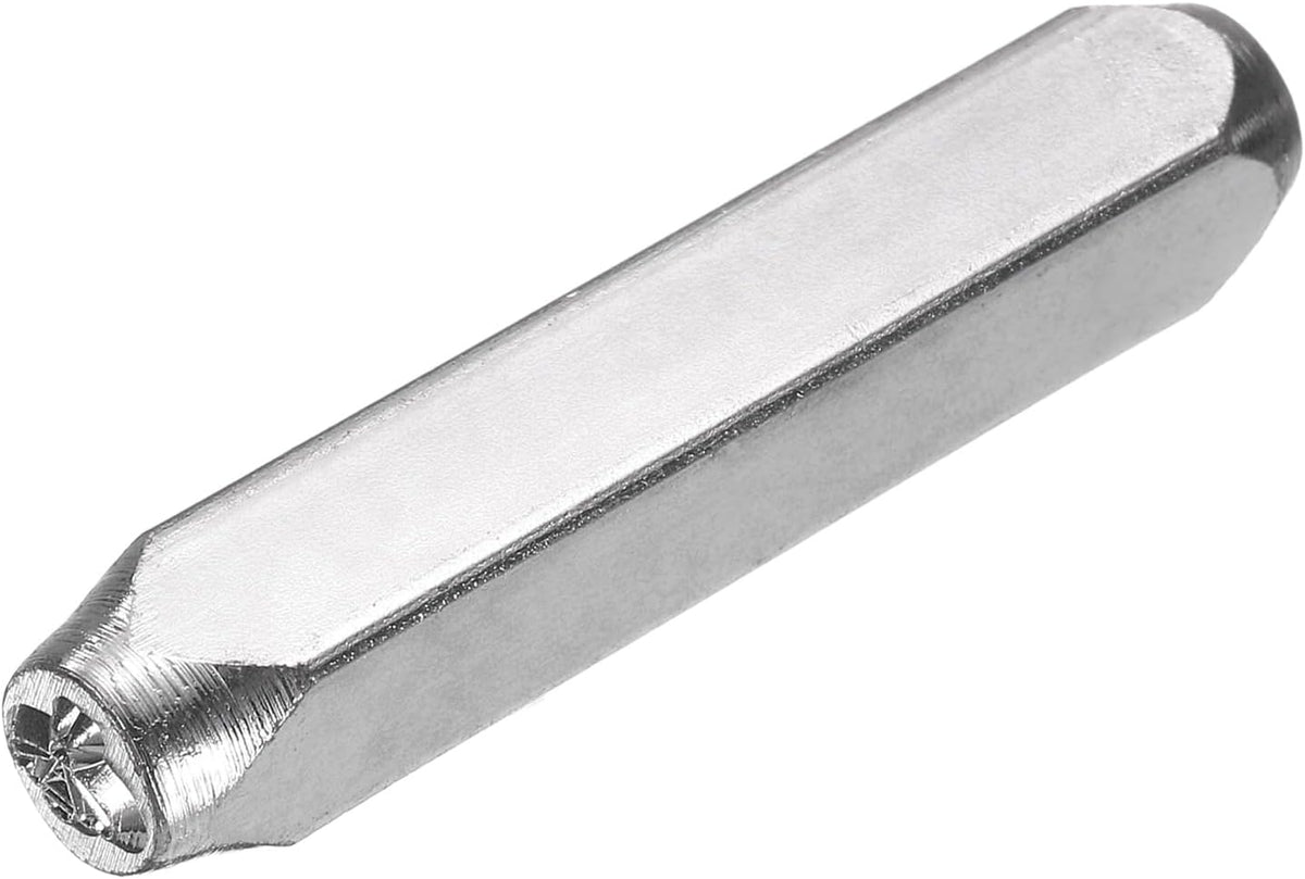 1/4" (6mm) Punch Stamp 40Cr Alloy Steel, Cute Bee Pattern Punch Tool Punch Press Tool for Metal Plastic Wood Leather