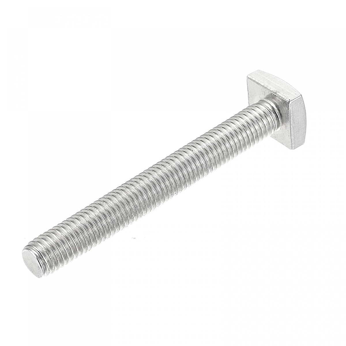 Square Head Bolt, M10x80mm Fully Thread 304 Stainless Steel Grade C Square Machine Screw