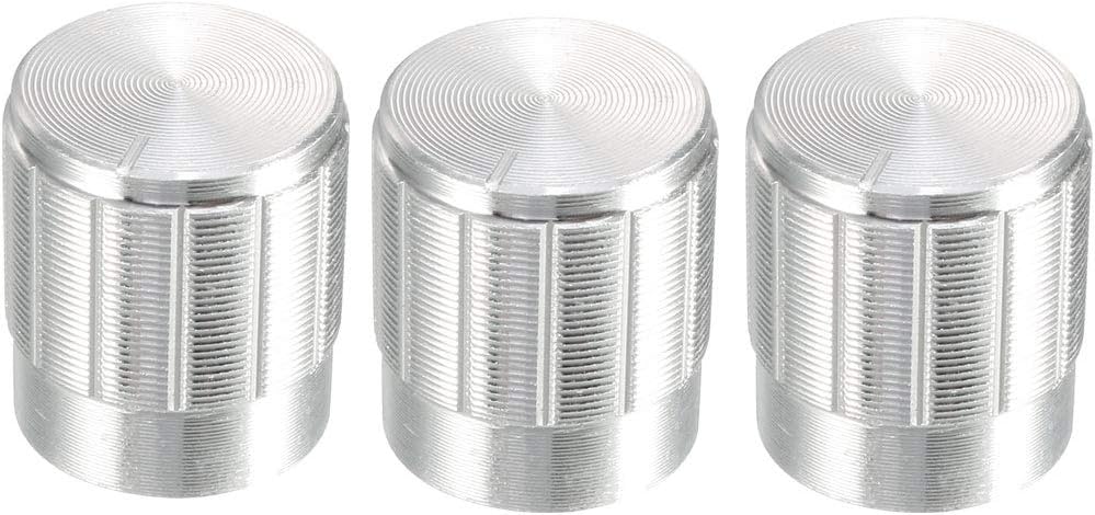 3Pcs 16x14mm Aluminum Alloy Potentiometer Rotary Knob,for 6mm Diameter Shaft Guitar Volume Knob.