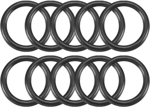Nitrile Rubber O-Rings, 23mm OD 17mm ID 3mm Width, Metric Sealing Gasket, Pack of 10