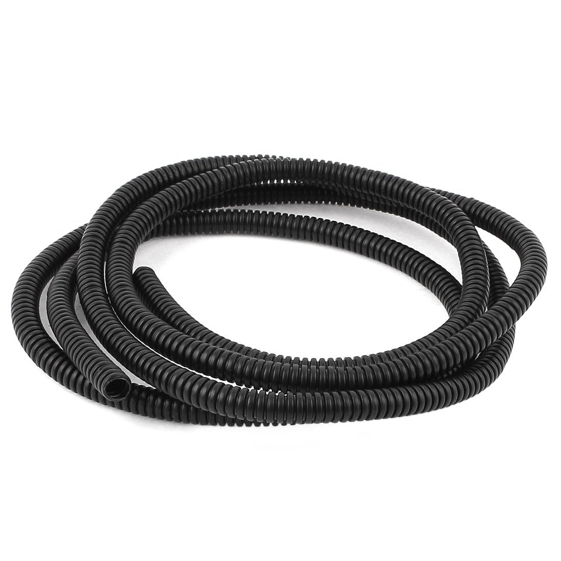 a15090200ux0419 Flexible Corrugated Tube Conduit Pipe Tubing Hose, 10mm Outside Diameter, Black