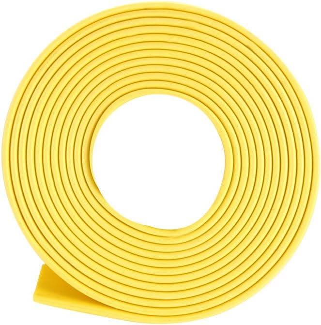 Heat Shrink Tubing, 12mm Dia 19mm Flat Width 2:1 Heat Shrink Wrap Cable Sleeve Heat shrink Tube 1m Yellow