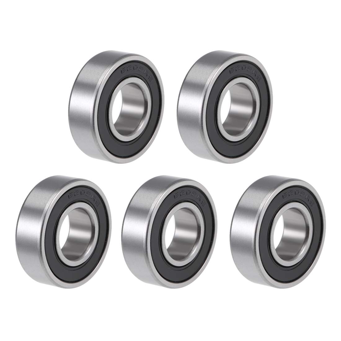 6202-5/8-2RS Deep Groove Ball Bearing 5/8"x35mmx11mm Sealed Z2 Lever Bearings 5pcs