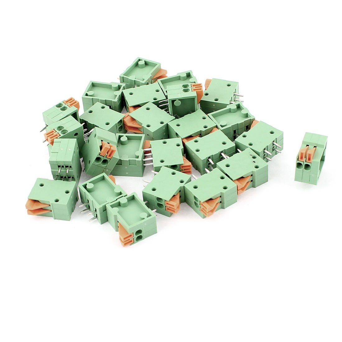 a15091600ux0313 2 2 Position 2.54mm 4 Spring Terminal Blocks Connectors 150V 2A (Pack of 25)