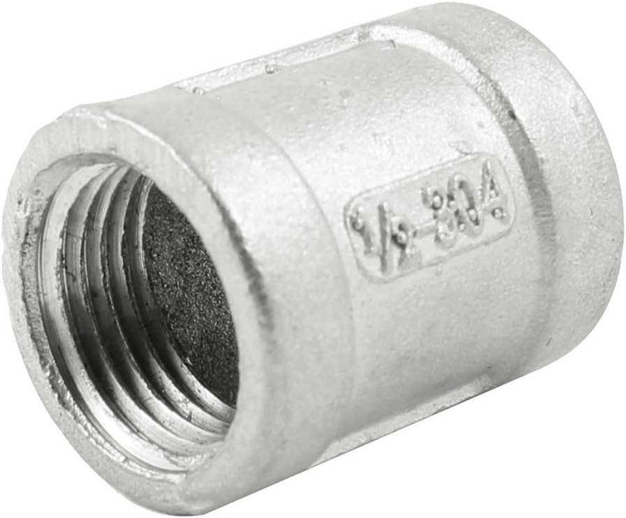1/2" NPT Female Thread Straight Rod Coupling Connector Pipe Fittings
