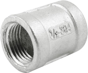 1/2" NPT Female Thread Straight Rod Coupling Connector Pipe Fittings