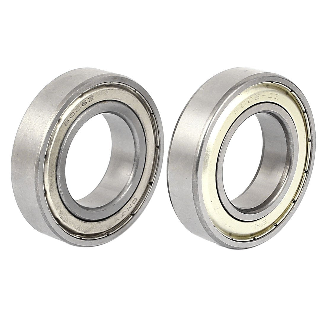 30mmx55mmx13mm Double Shielded Deep Groove Ball Bearings 6006Z 2pcs