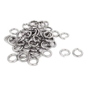5/16-inch 304 Stainless Steel Split Lock Spring Washer Screw Pad 50pcs