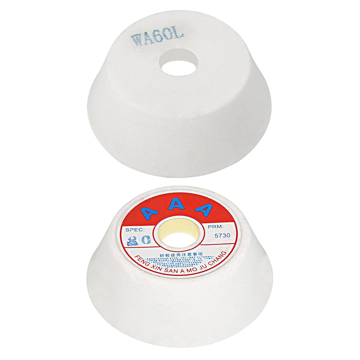 4-Inch Flaring Cup Grinding Wheel 60 Grits 80 Grits White Aluminum Oxide Surface Grinding Ceramic Tool