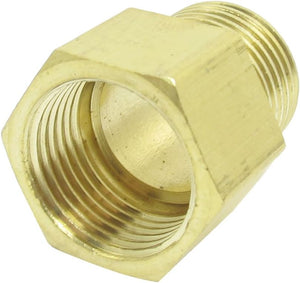 3/8" x 3/8" PT Thread Male to Female Hex Bushing Tube Fittings Straight Adapter