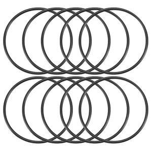 Nitrile Rubber O-Rings 60mm OD 55mm ID 2.5mm Width, Metric Sealing Gasket, Pack of 10