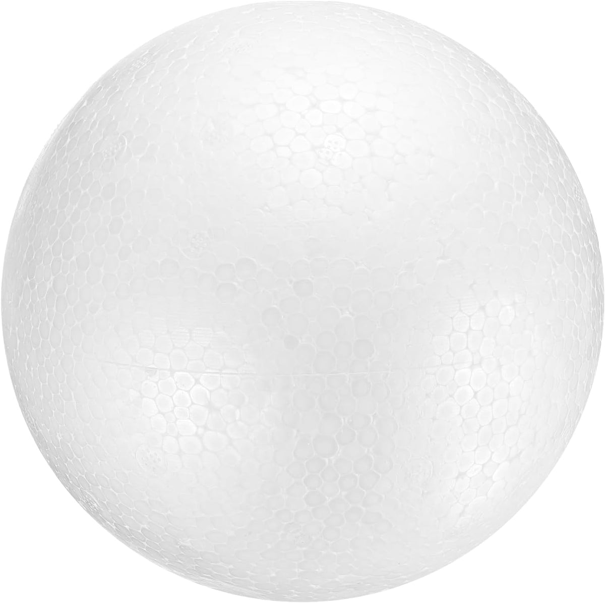 1 Pcs White Foam Balls, 6 Inch Polystyrene Craft Foam Balls Solid Round Ball for Art, Household, DIY, Party Decorations