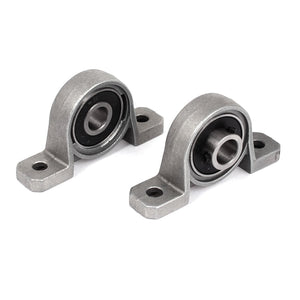 KP08 8mm Inner Diameter Pillow Block Mounted Ball Bearing 2pcs